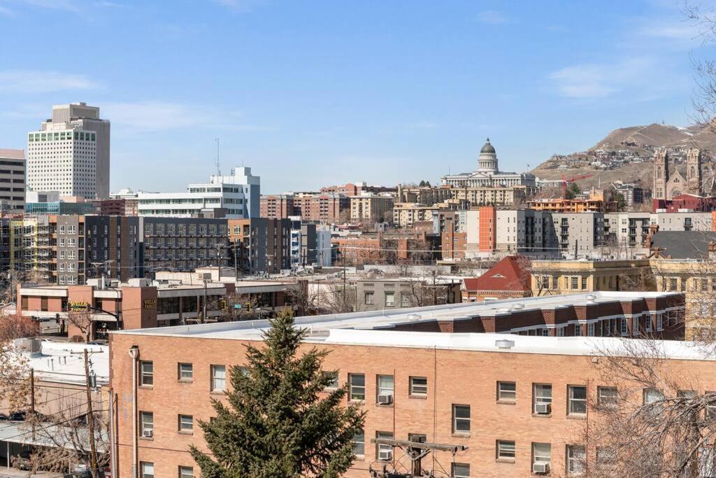 Downtown Walking Oasis With King Bd And City View Salt Lake City Exterior foto