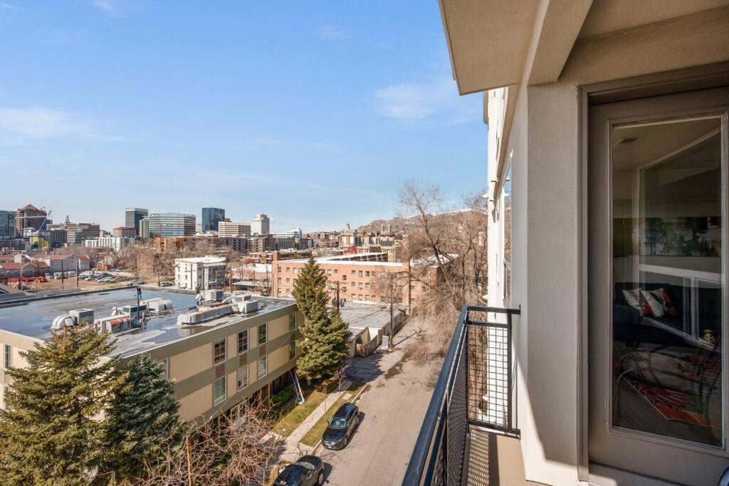 Downtown Walking Oasis With King Bd And City View Salt Lake City Exterior foto